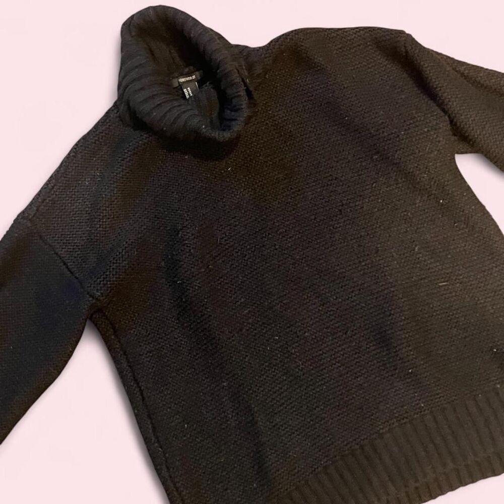 Forever-21 Women's Black Jumper